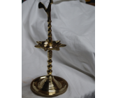 Brass Traditional Lamp Large