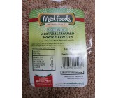 Med Foods Australian Red Whole Lentils 1kg